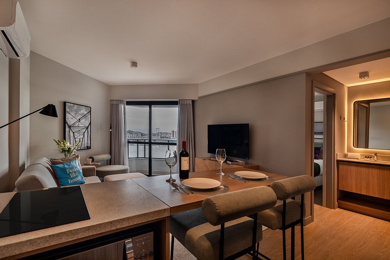 Apartamento 1 quarto com Garden