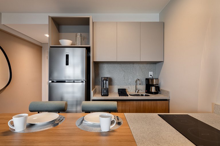 Apartamento 1 quarto com Garden