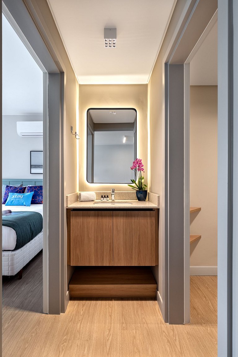Apartamento 1 quarto com Garden