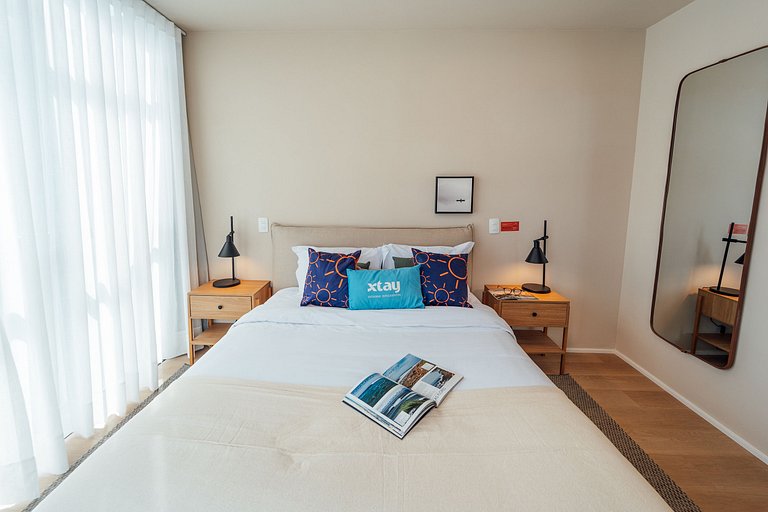 Apartamento 2 suites vista mar