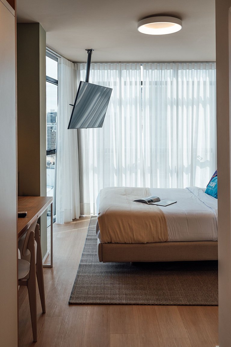 Apartamento 2 suites vista mar