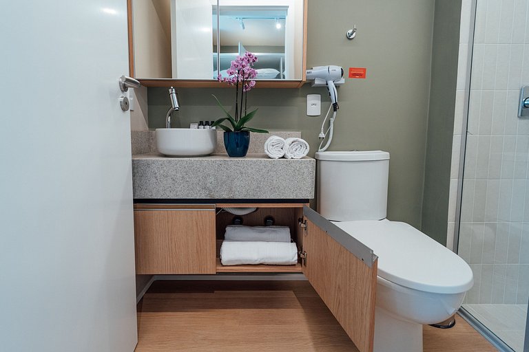 Apartamento 2 suites vista mar