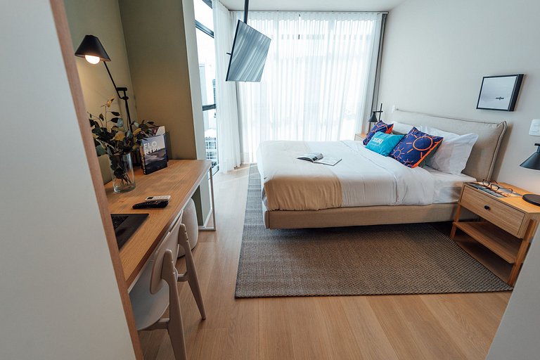 Apartamento 2 suites vista mar