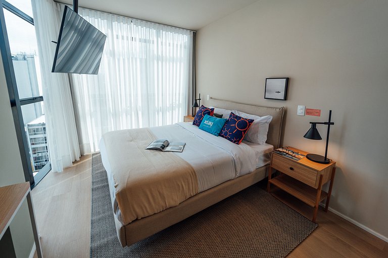 Apartamento 2 suites vista mar