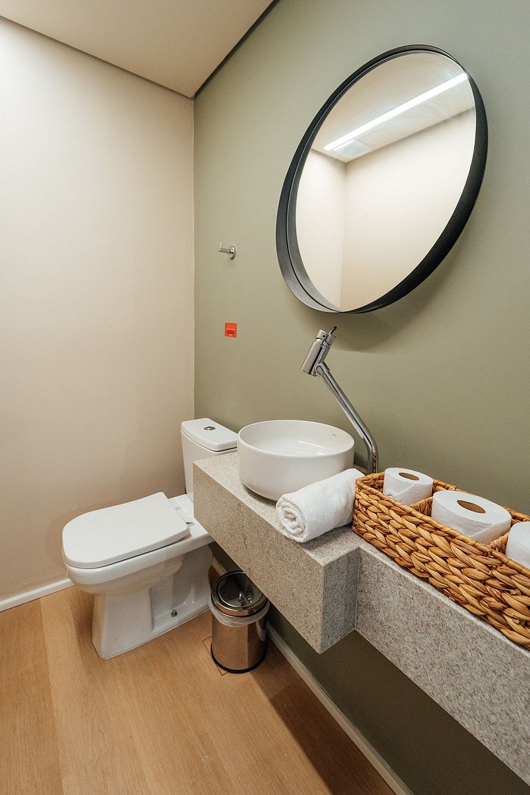 Apartamento 2 suites vista mar