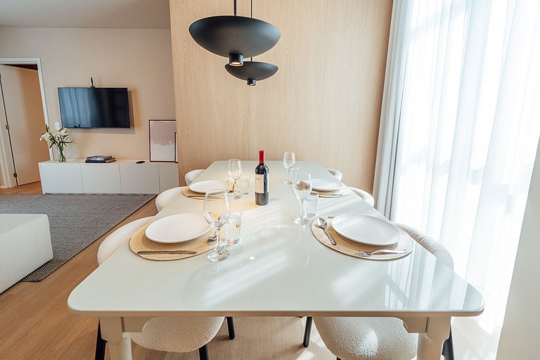 Apartamento 2 suites vista mar