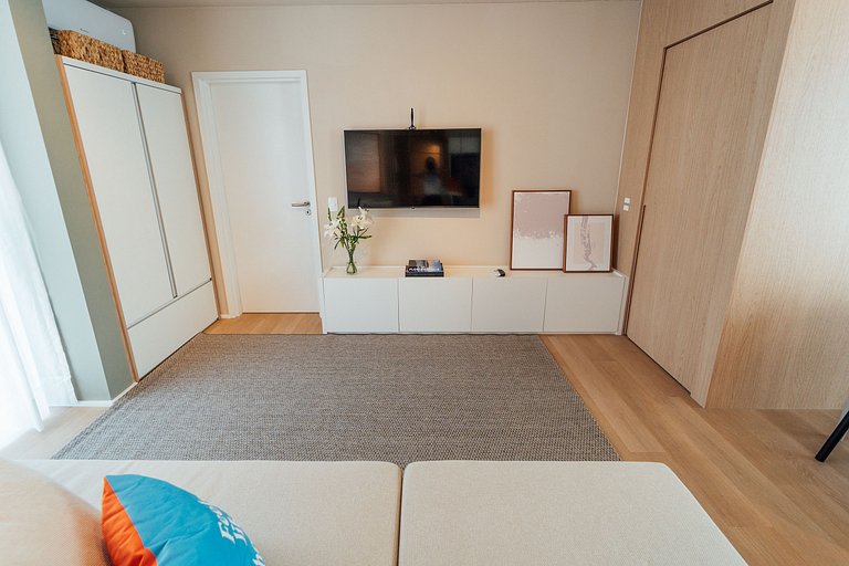 Apartamento 2 suites vista mar