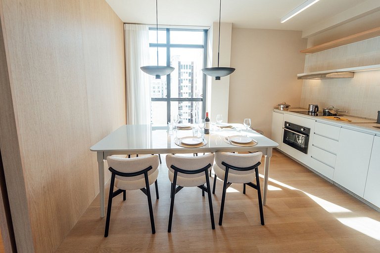 Apartamento 2 suites vista mar