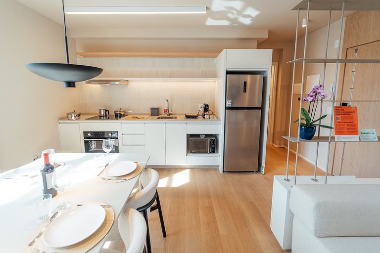 Apartamento 2 suites vista mar
