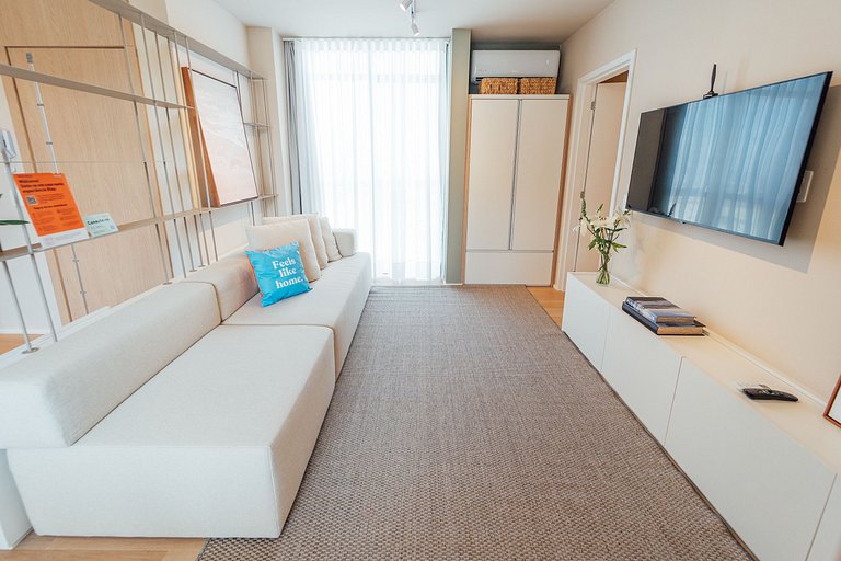 Apartamento 2 suites vista mar