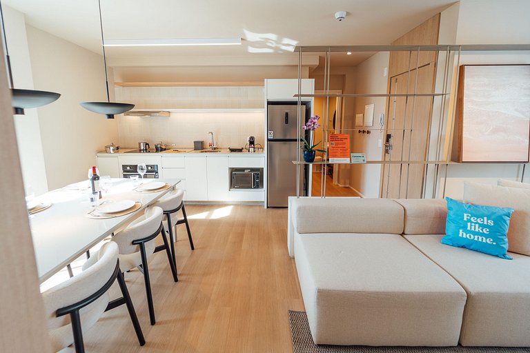 Apartamento 2 suites vista mar