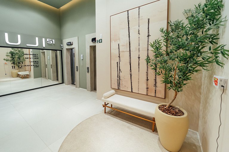 Apartamento 2 suites vista mar