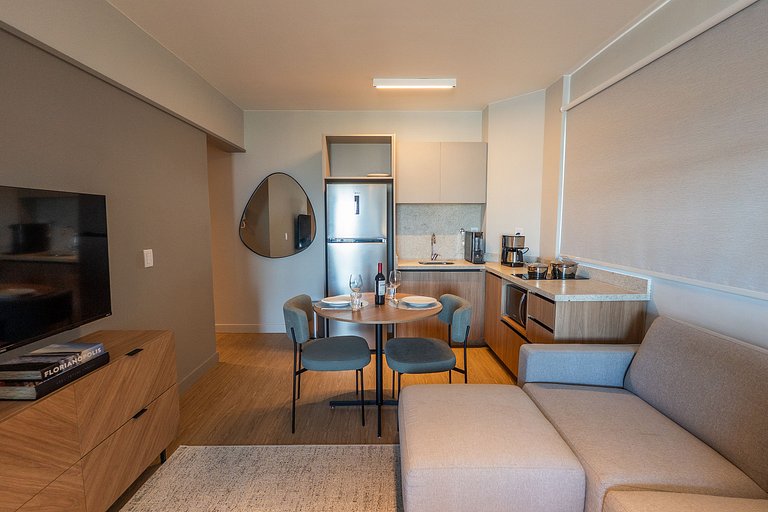 Studio Luxo com vista