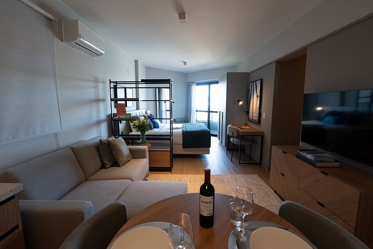 Studio Luxo com vista