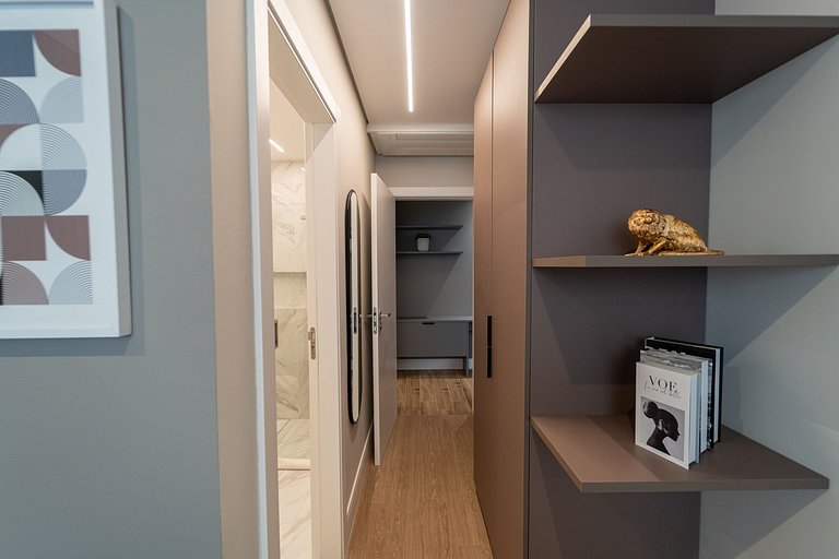 Apartamento com 2 suítes e sacada