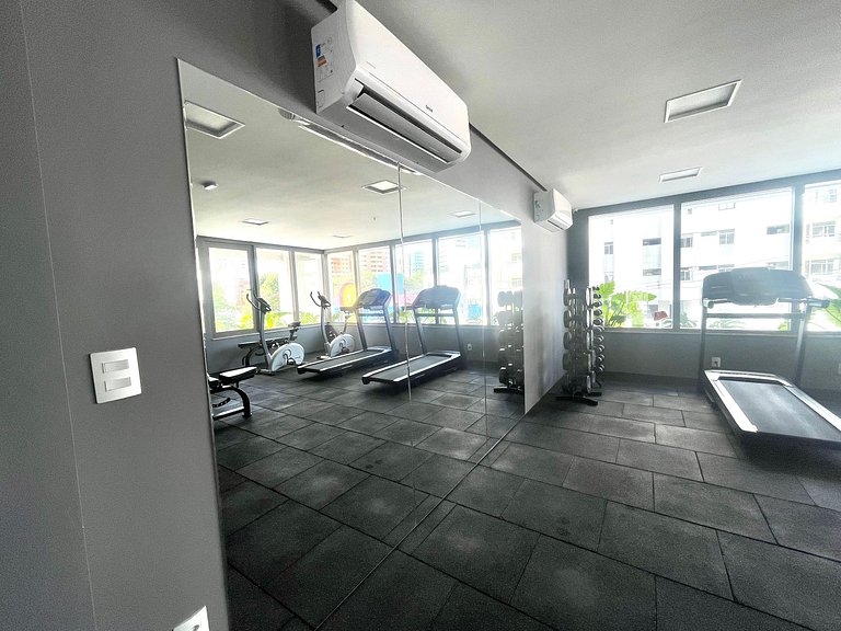 Studio Premium com sacada