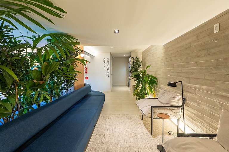Apartamento 1 quarto com Garden