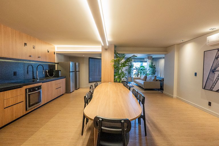 Apartamento 1 quarto com Garden