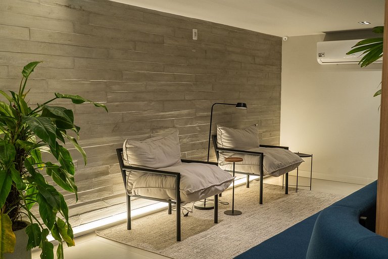 Apartamento 1 quarto com Garden