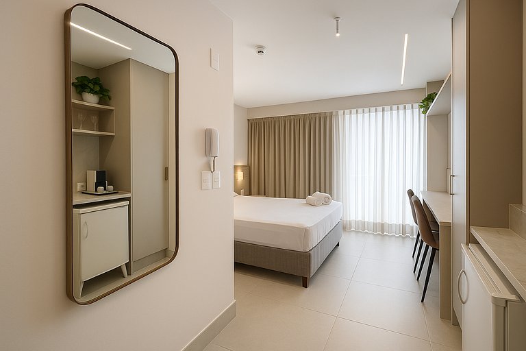 Studio Garden com Varanda