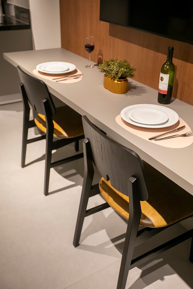 Studio Premium com cozinha