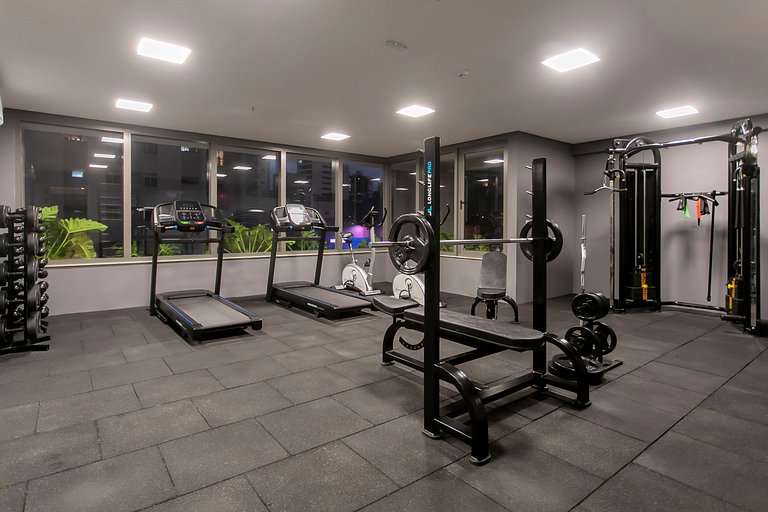 Studio Premium com sacada