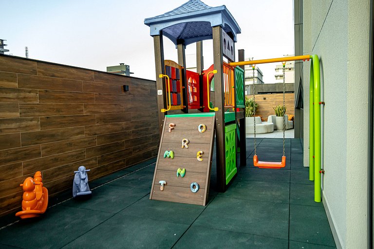 Apto Familiar 26m² - 3min Playa + Cocina