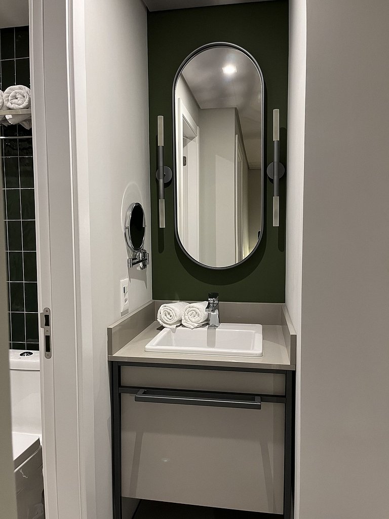 Apto Familiar 26m² - 3min Playa + Cocina