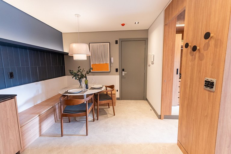 Apto completo 62 m² - Com closet e cozinha completa