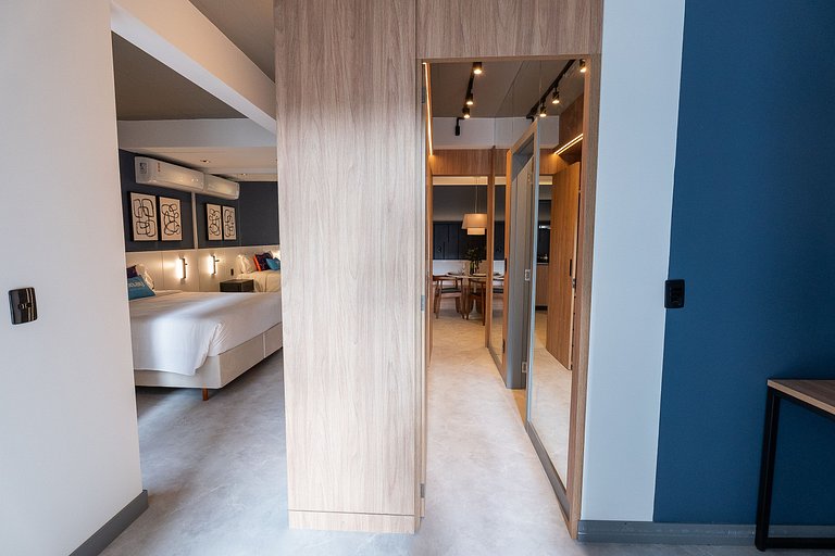 Apto completo 62 m² - Com closet e cozinha completa