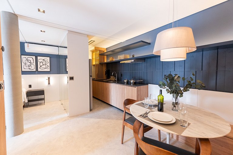 Apto completo 62 m² - Com closet e cozinha completa