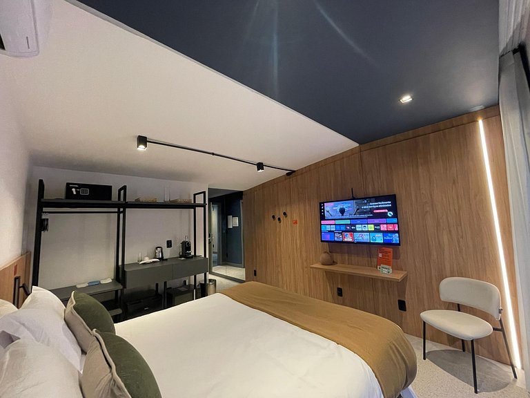 Studio Casal 20m² - Aconchegante e no Centro