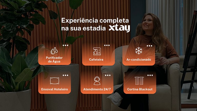 Apartamento 1 quarto com Garden