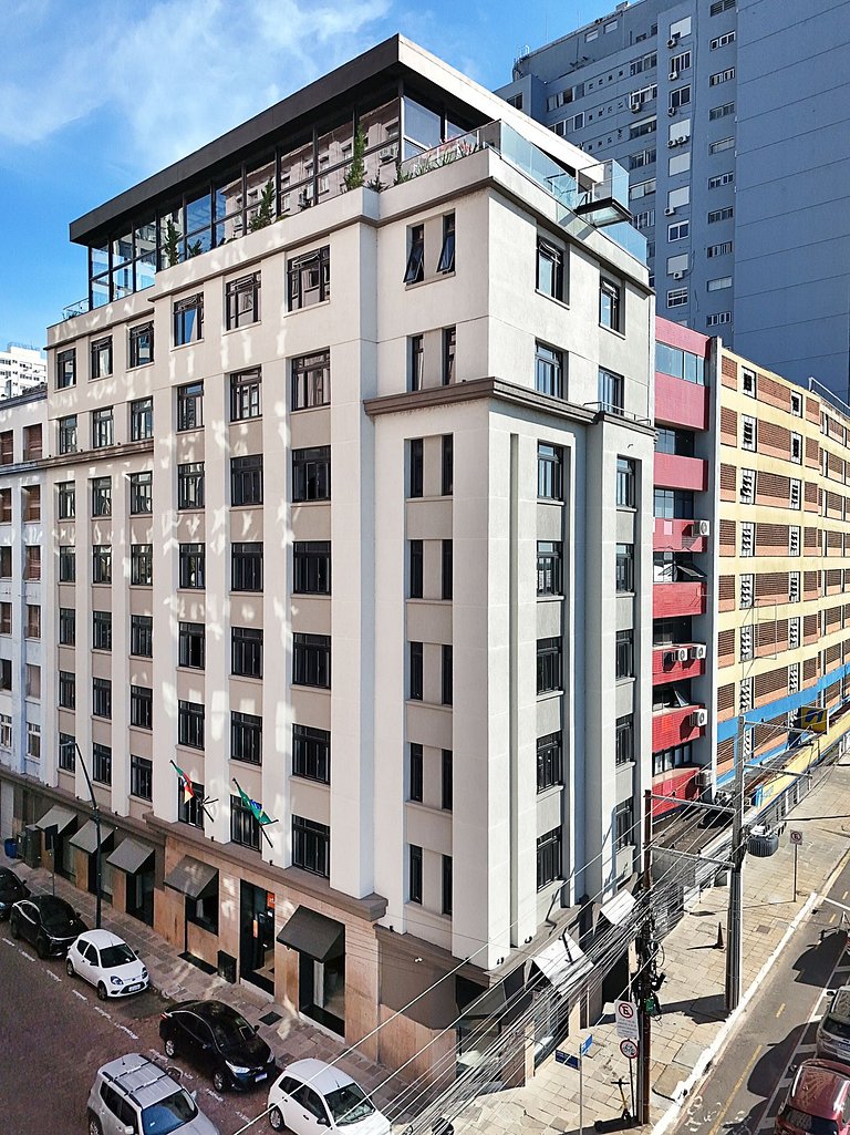 Studio Conforto com Vista para locação em Porto Alegre