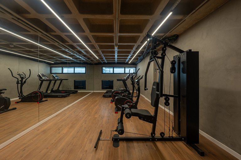 Studio em Perdizes com sofá – perfeito para 2 pessoas, acade