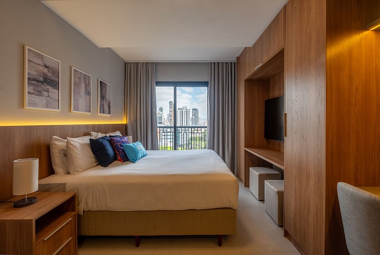 Full Studio in Perdizes for up to 4 guests – Near Allianz Pa