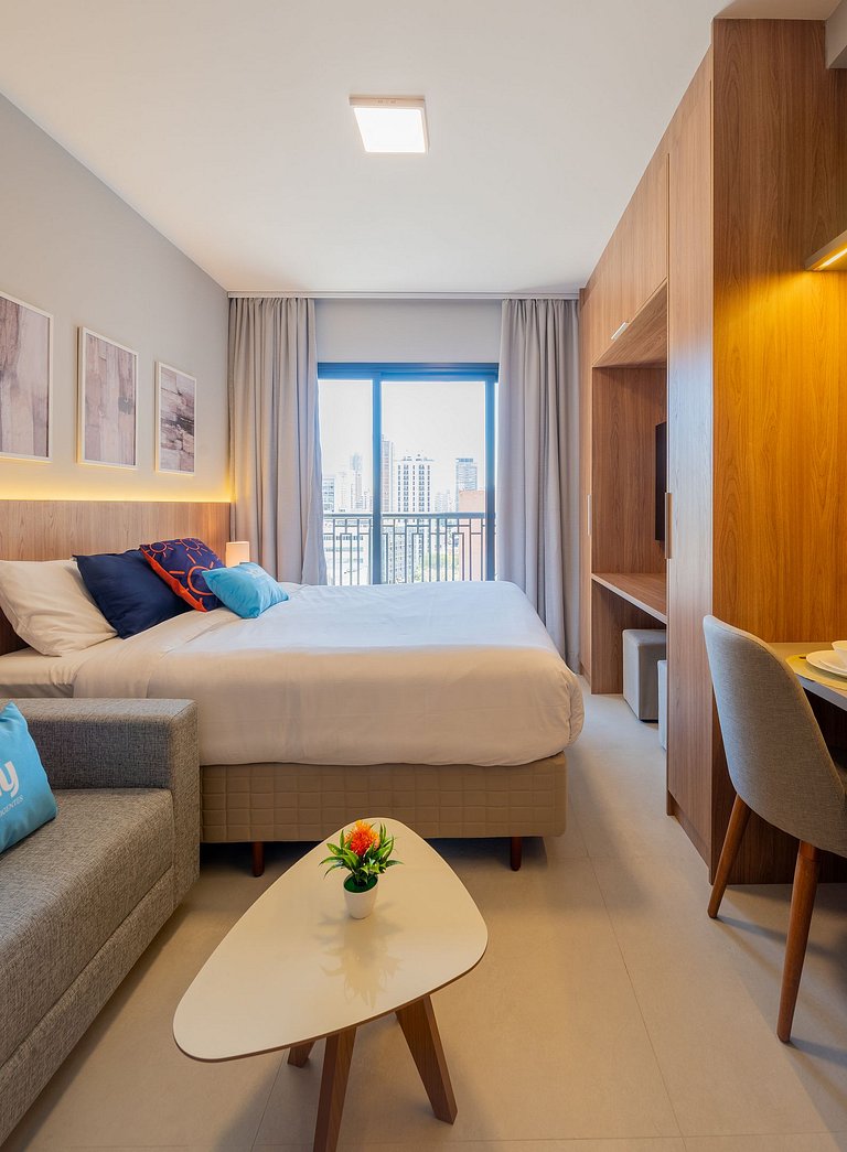 Modern Studio in Perdizes – with Gym, Near Allianz and Bourb