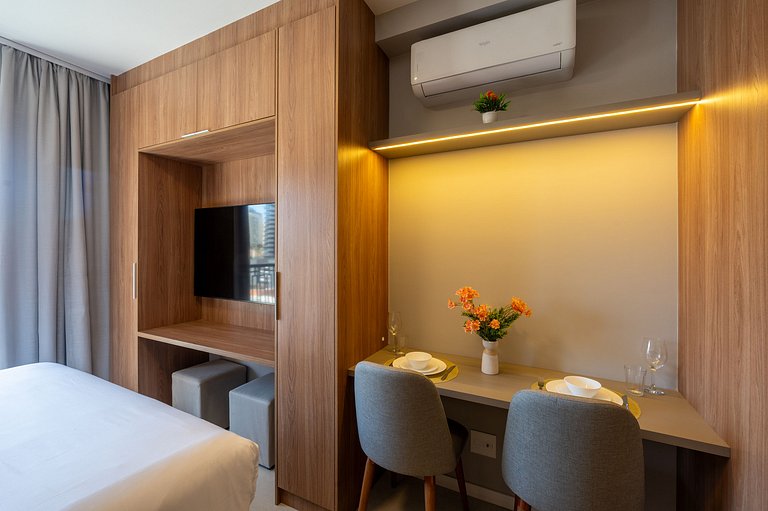 Modern Studio in Perdizes – with Gym, Near Allianz and Bourb