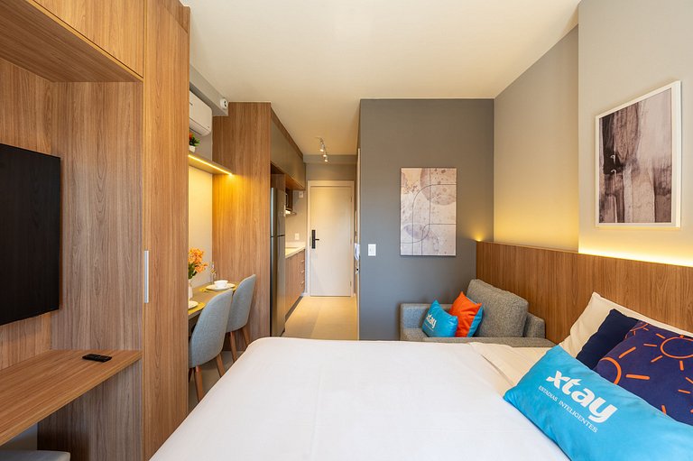 Modern Studio in Perdizes – with Gym, Near Allianz and Bourb