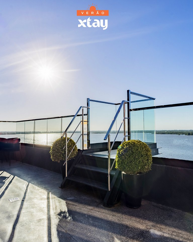 Xtay Cais Rooftop – Cozy Studios with Sky View of the Guaíba