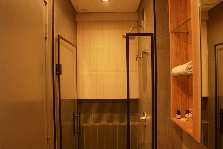 Apto com sacada 39m² - Com varanda e confortável