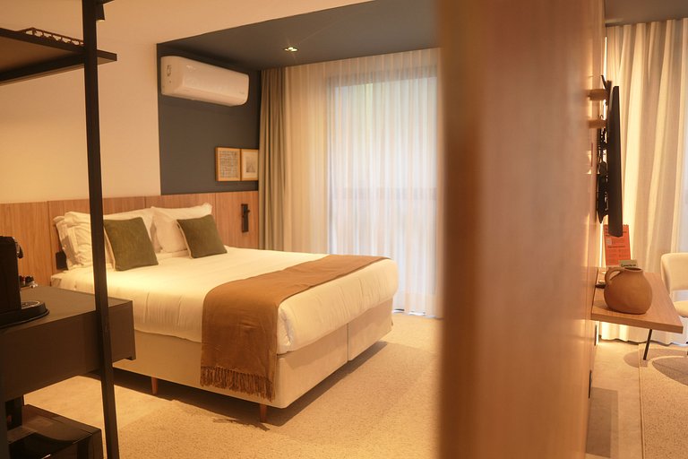 Studio Casal 20m² - Aconchegante e no Centro