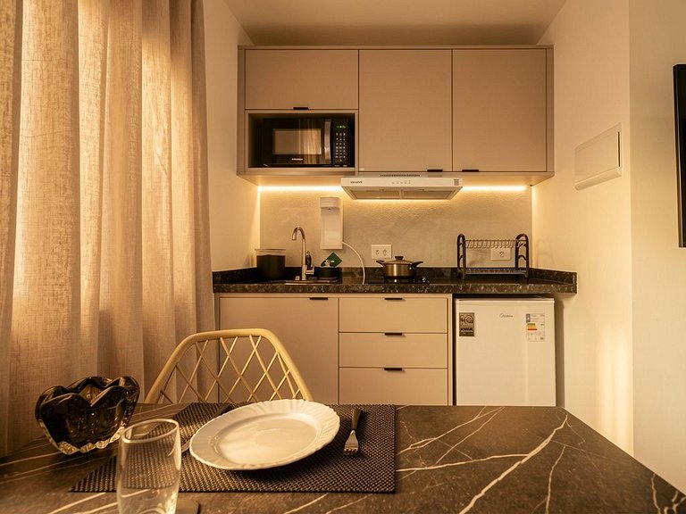 Studio Prime novinho em Curitiba, Prado Velho- Plano mensal