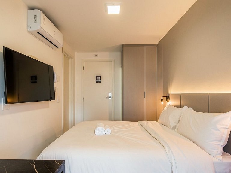 Studio Prime novinho em Curitiba, Prado Velho- Plano mensal