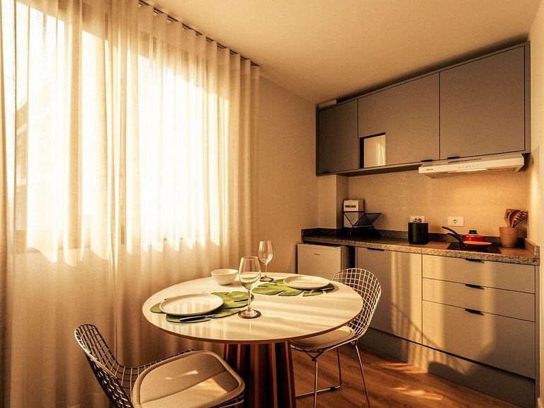 Apartamento 1 quarto plus em Curitiba- Prado Velho- Plano me