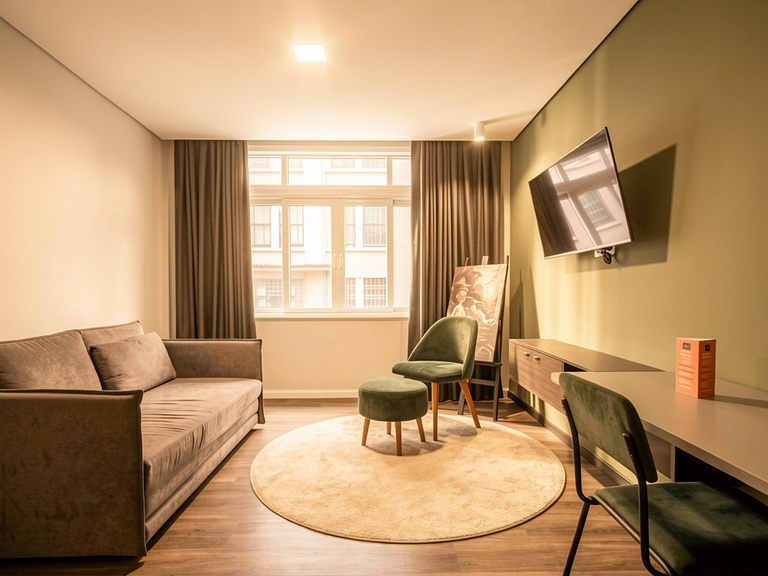 Belíssimo studio família para aluguel em Porto Alegre