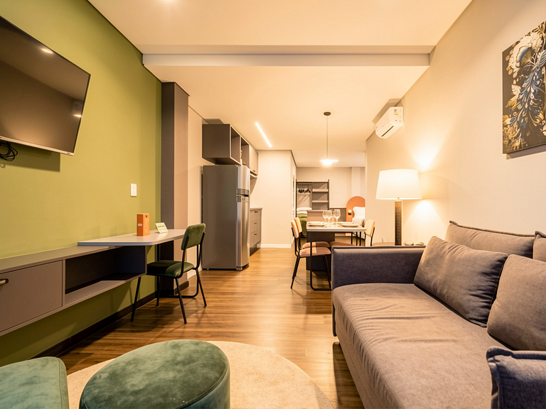 Belíssimo studio família para aluguel em Porto Alegre