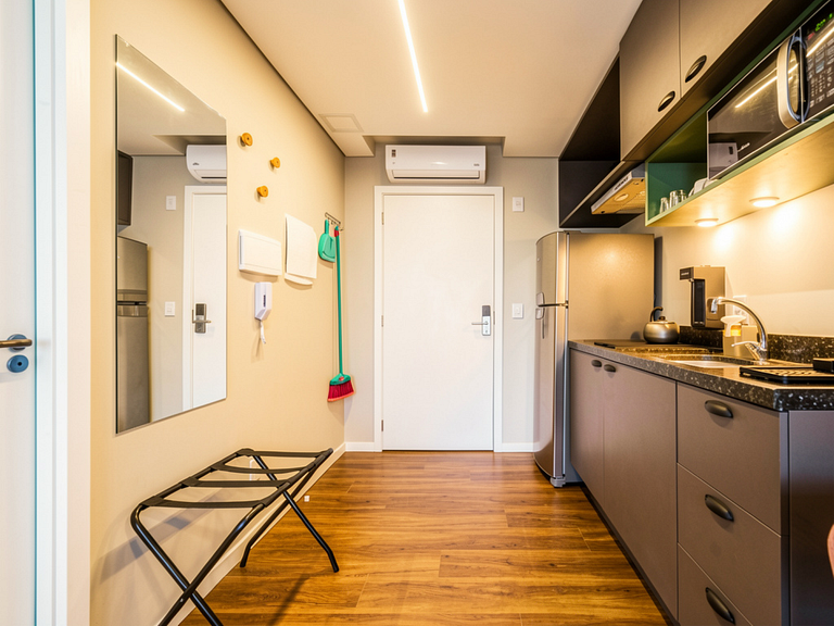 Studio em Porto Alegre, Centro Histórico- Contas inclusas