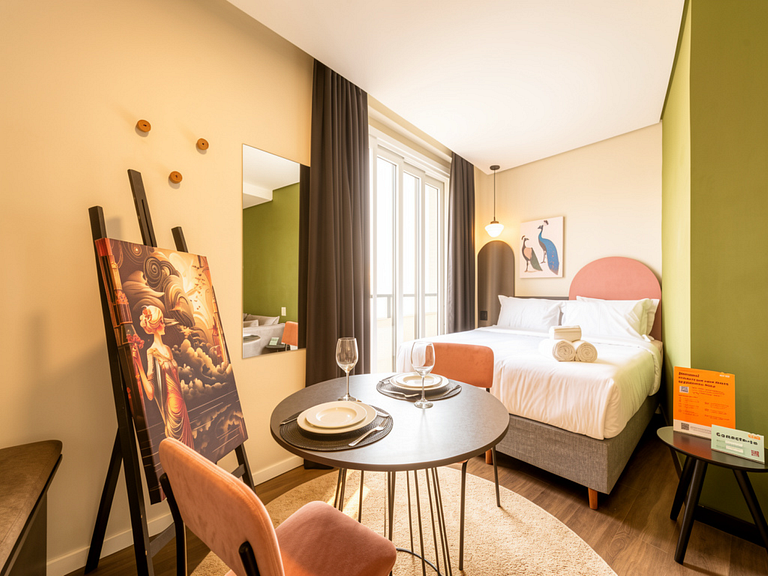 Studio com vista mobiliado para locação em Porto Alegre