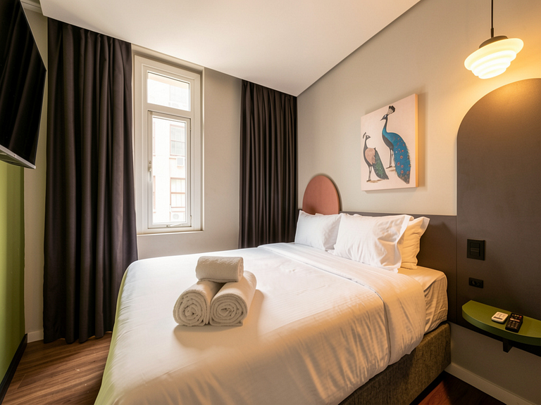 Studio conforto com vista